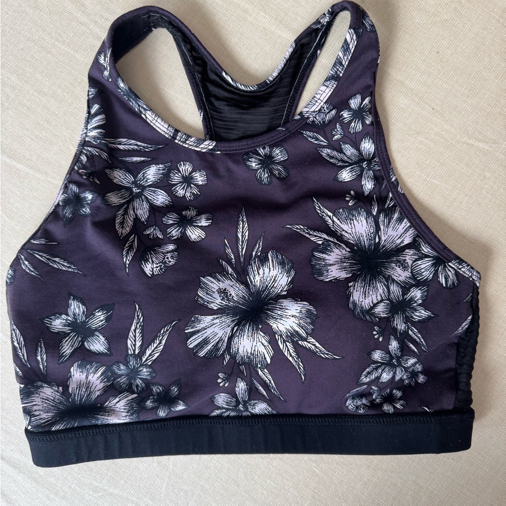 Mono B Floral Women's Sports Bra